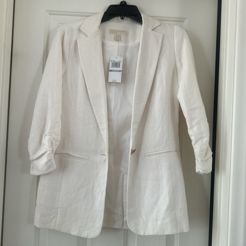 MICHAEL Michael Kors White Blazer